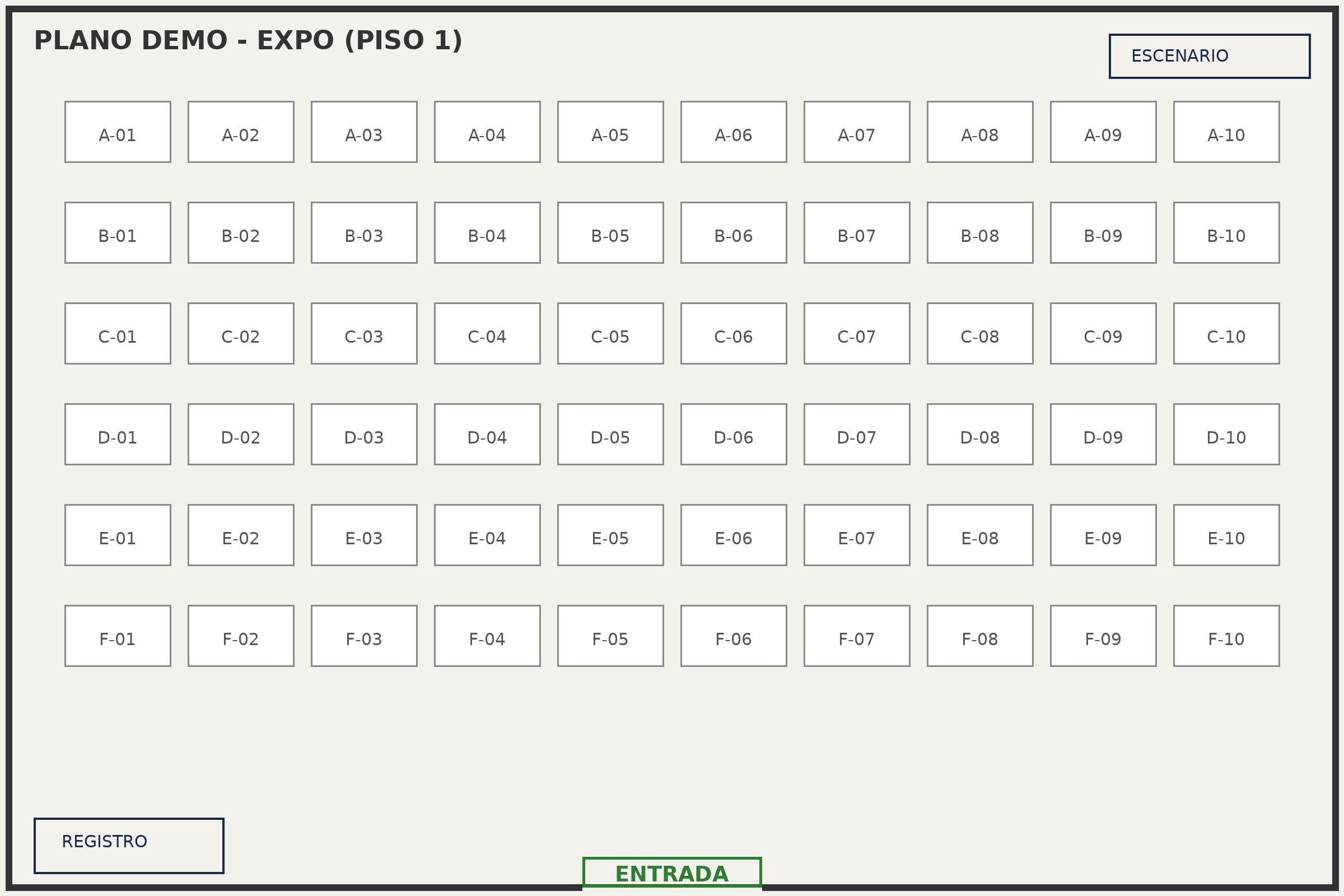 Plano de la expo
